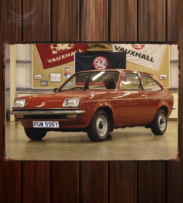 Металлическая табличка Vauxhall Chevette Hatchback